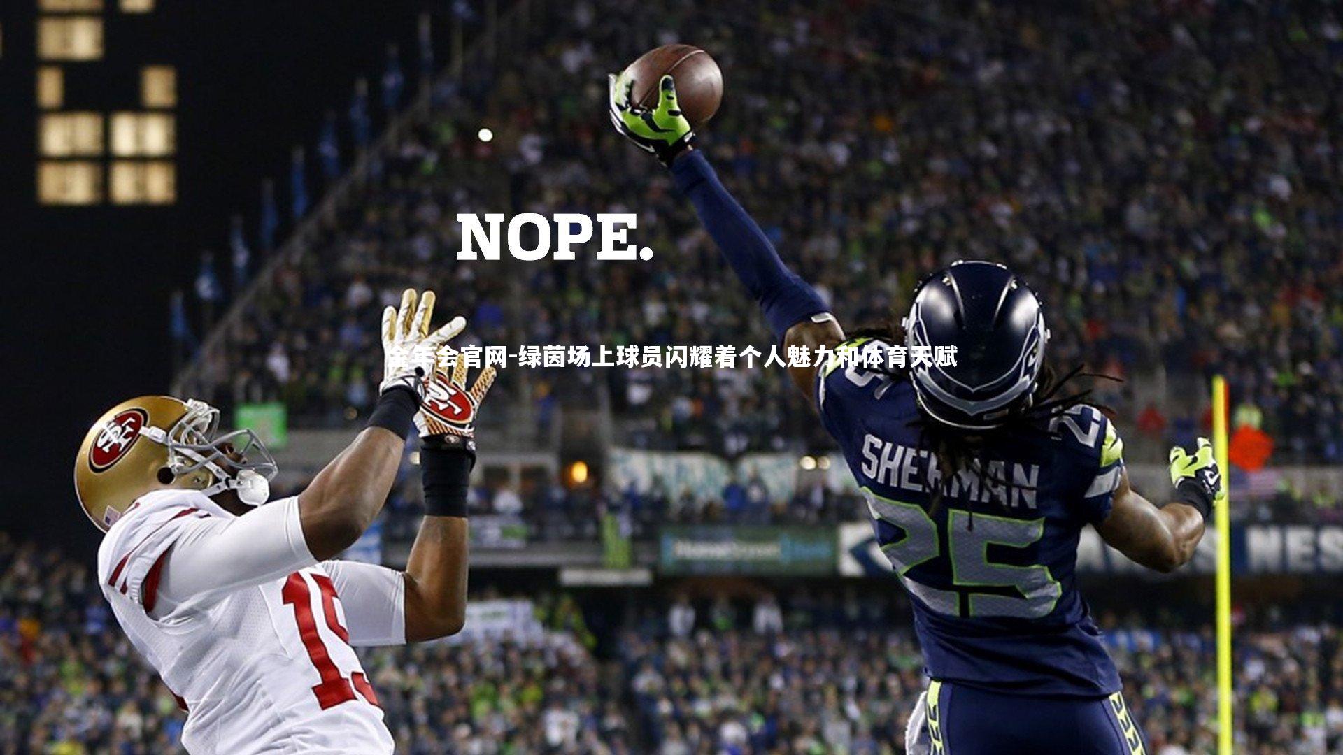 绿茵场上球员闪耀着个人魅力和体育天赋